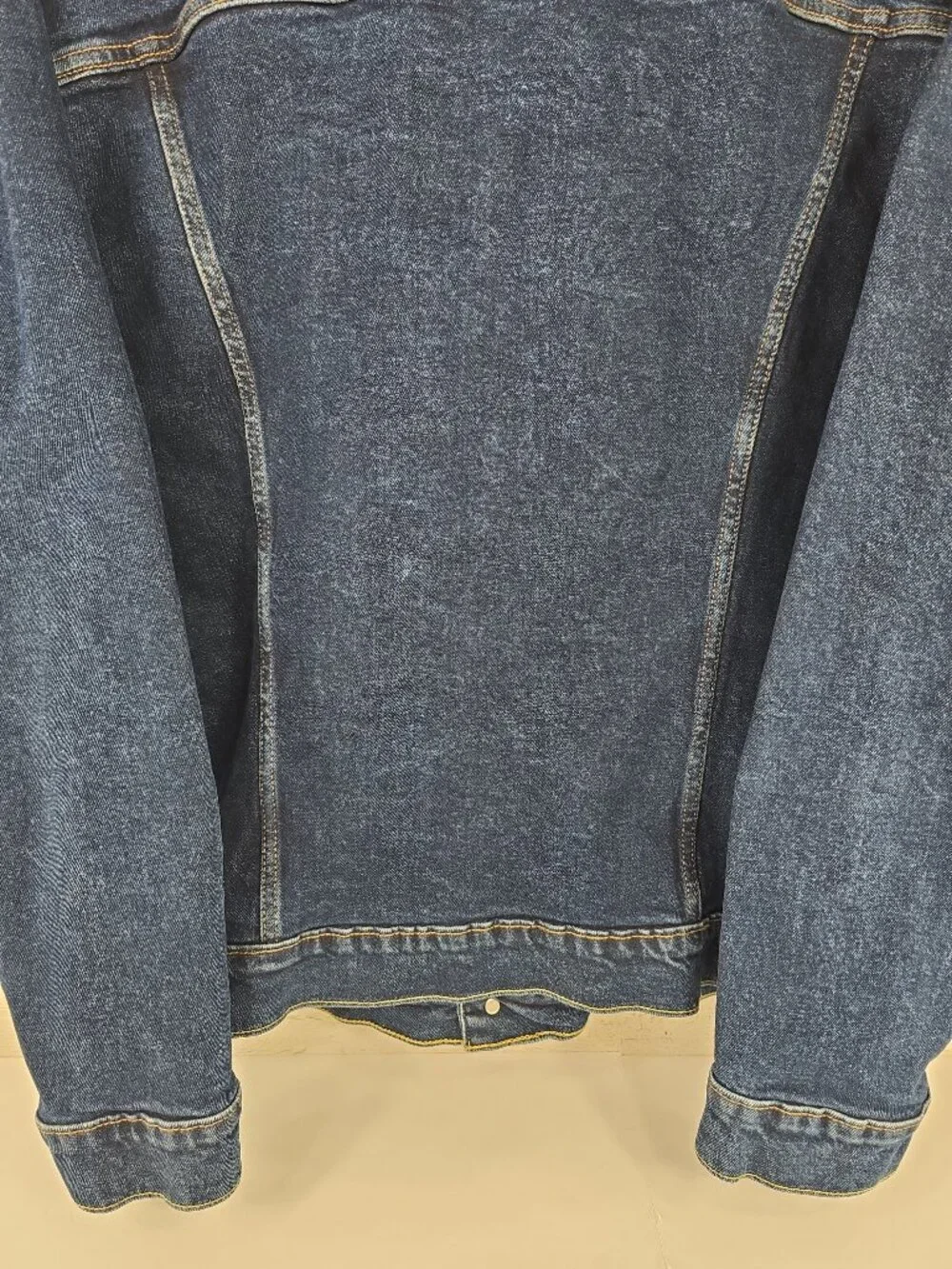 Levi's Men's Trucker Blue Denim Jacket SZ 2XL Dark Wash Stretch EXCELLENT CONDIT